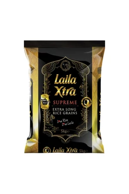 Laila Extra hosszú szemű gluténmentes basmati rizs 5 kg 