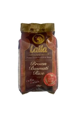 Laila gluténmentes barna basmati rizs 5 kg