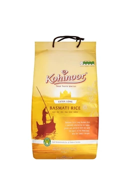 Kohinoor extra hosszúszemű basmati rizs 10 kg 