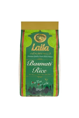 Laila gluténmentes Basmati rizs 5 kg 