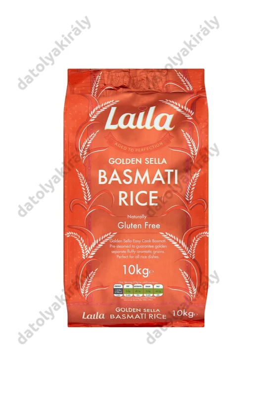 Laila gluténmentes arany Basmati rizs 10 kg