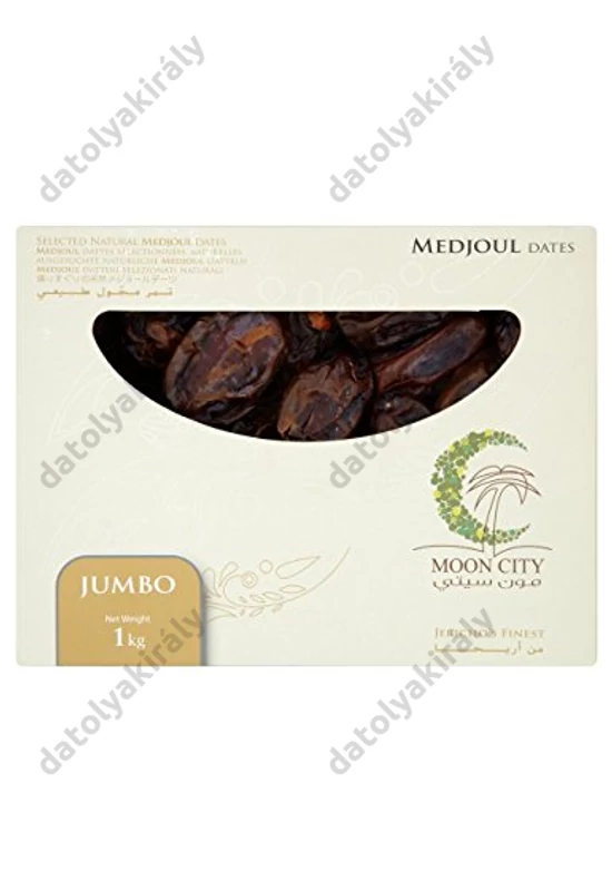Prémium medjool datolya 1 kg Jumbo méret díszdobozban