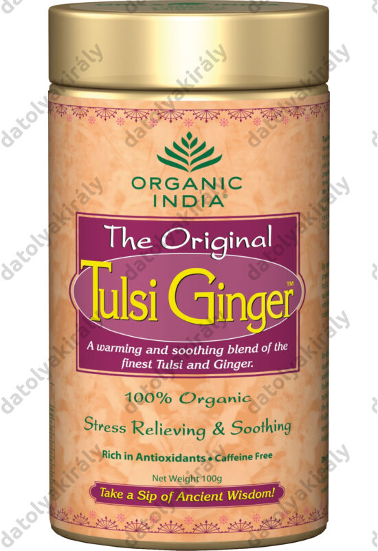 Bio Tulsi Ginger - a gyomor megnyugtatására szálas 100 g