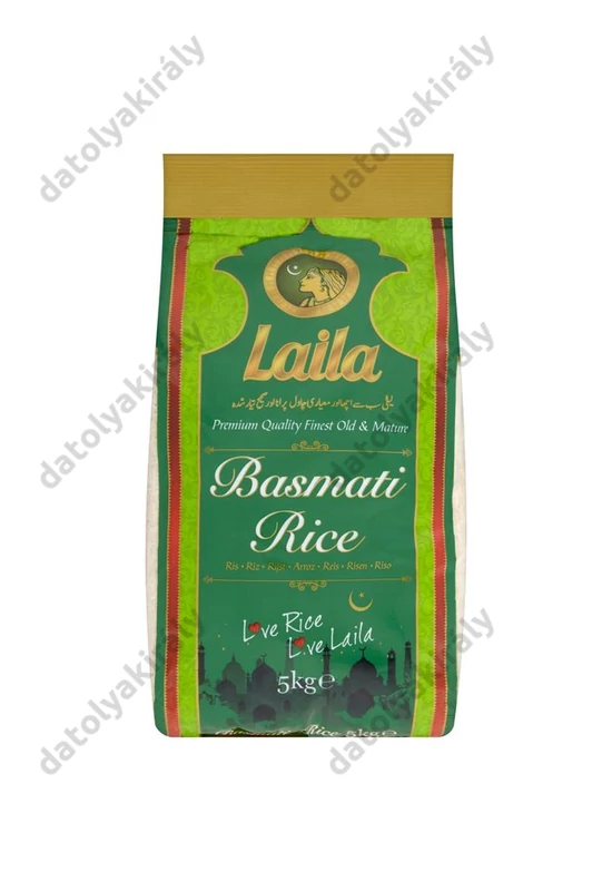 Laila gluténmentes Basmati rizs 5 kg 