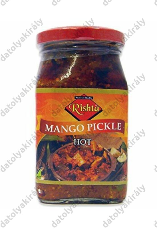Rishta Mangó pickle indiai csípős savanyúság (ERŐS)