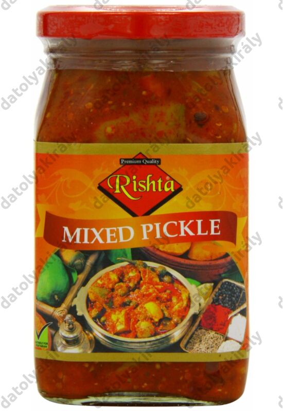 Rishta Vegyes zöldség Mix pickle indiai csípős savanyúság