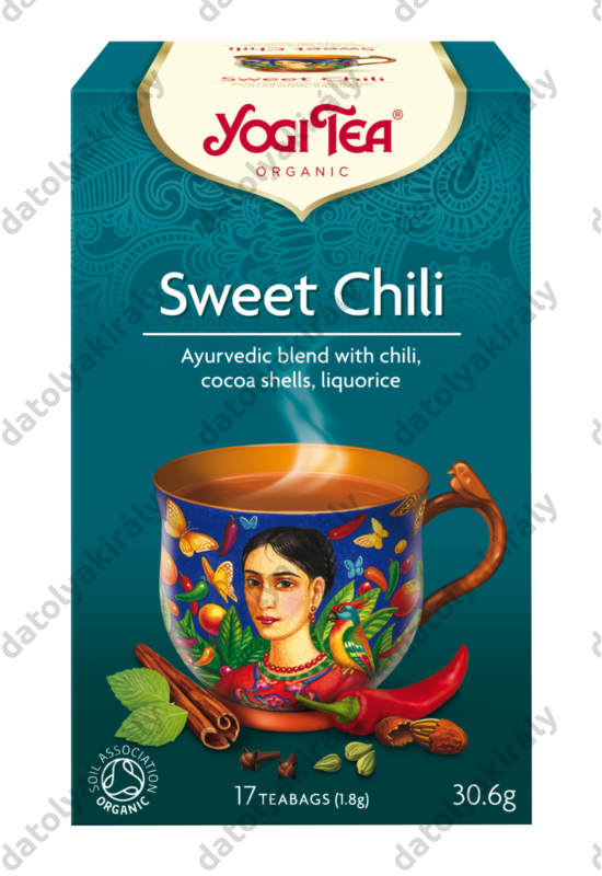 Yogi bio édes chili tea mexikói fűszeres17X1,8G, 31 G